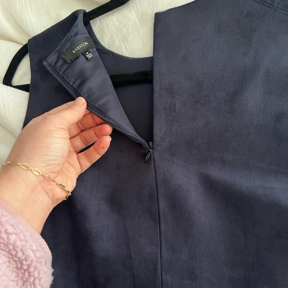 Babaton faux leather navy blue size M - Picture 5 of 7